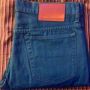 Marc by Marc Jacobs Slim Men’s Teal-Blue Jeans
